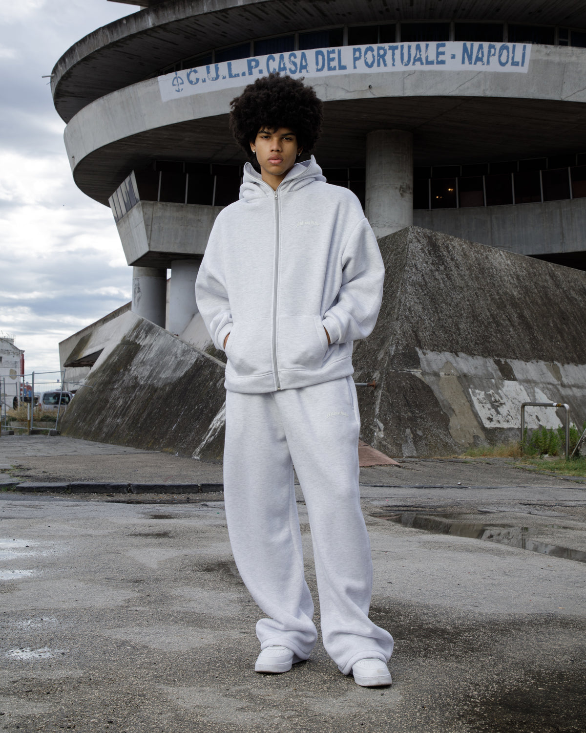 Gray Track Balaclava