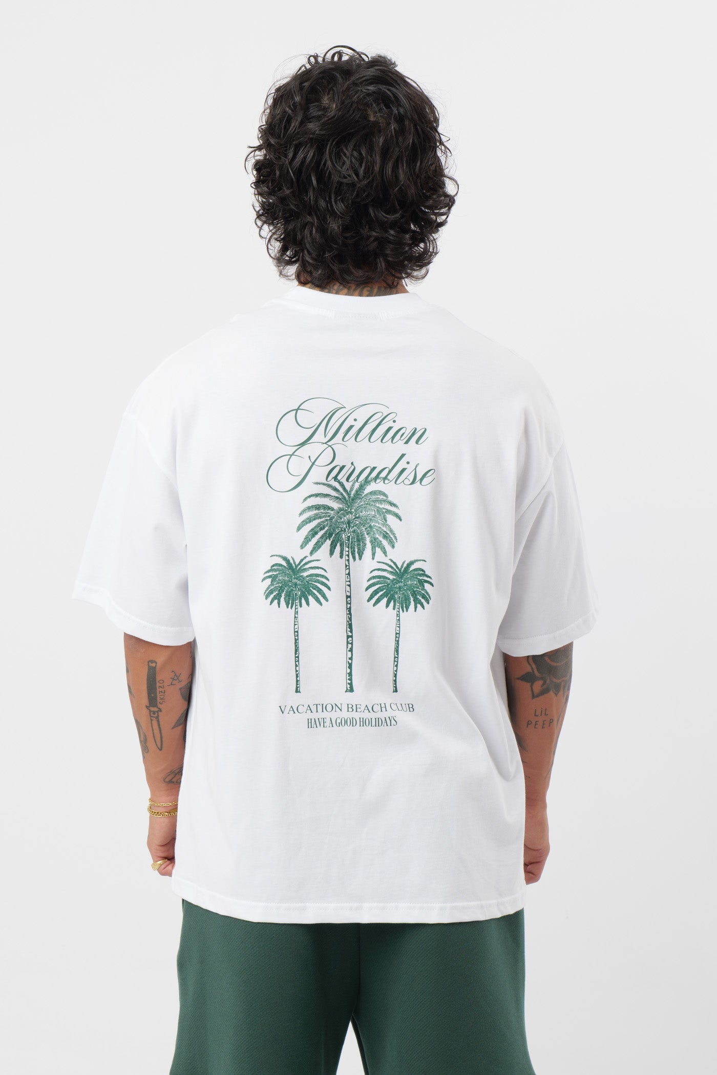 T-shirt BeachClub Branca