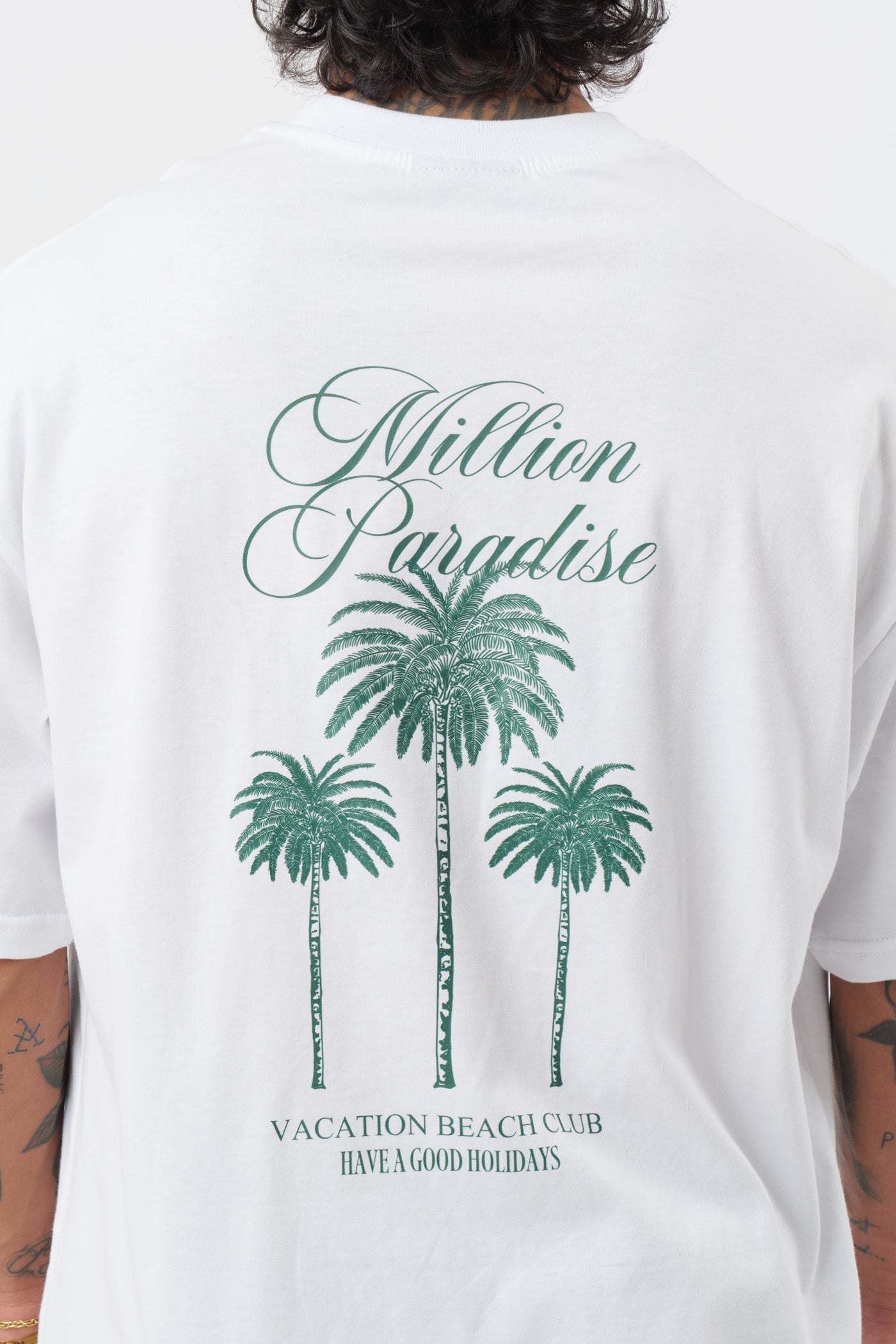 T-shirt BeachClub Branca