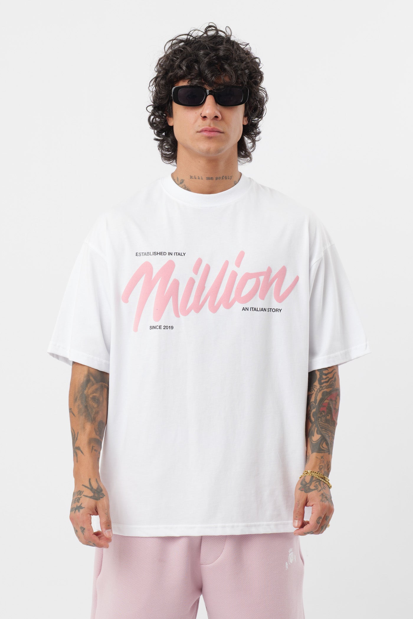 T-shirt BabyRose Branca