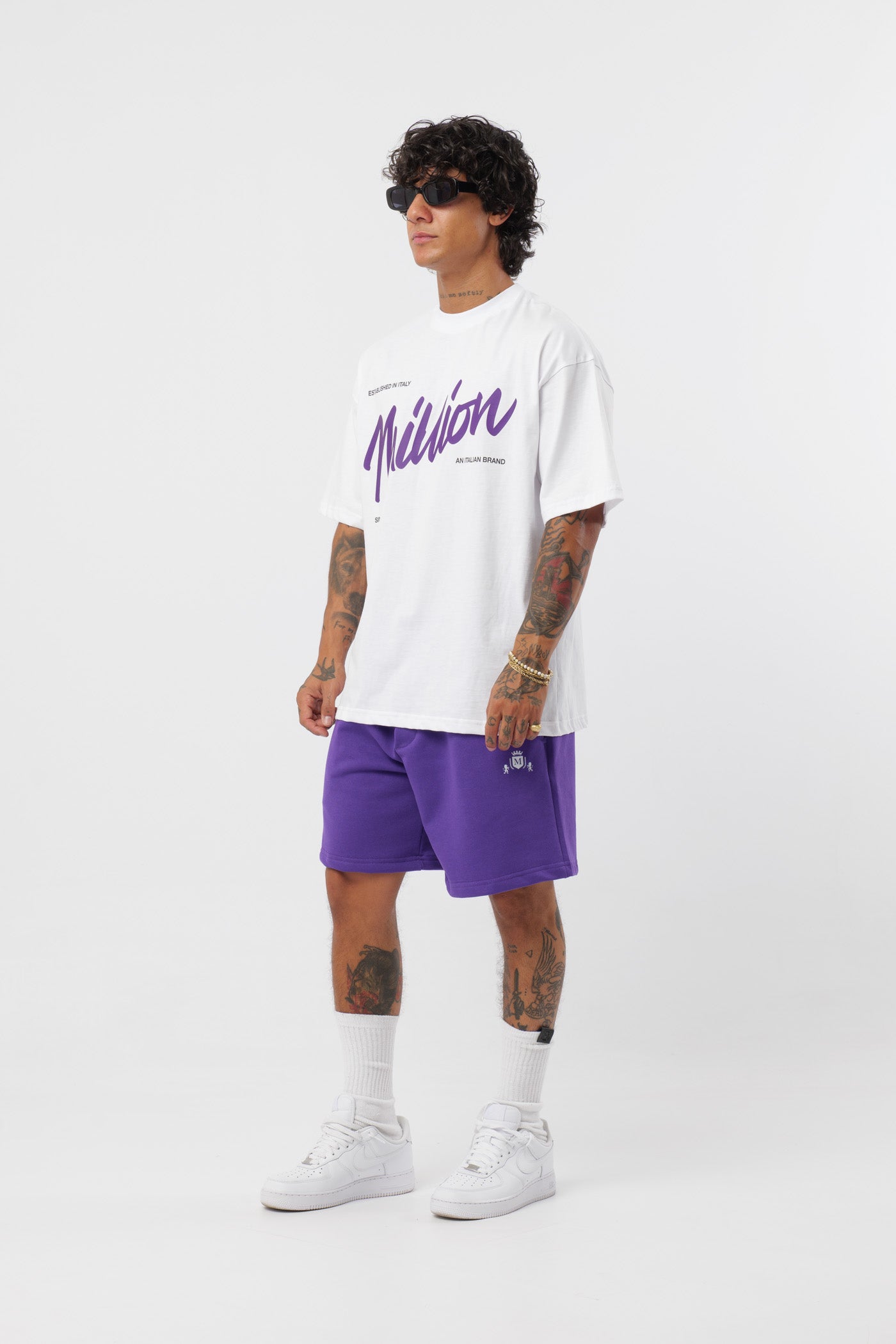 T-Shirt BabyViolet Branca
