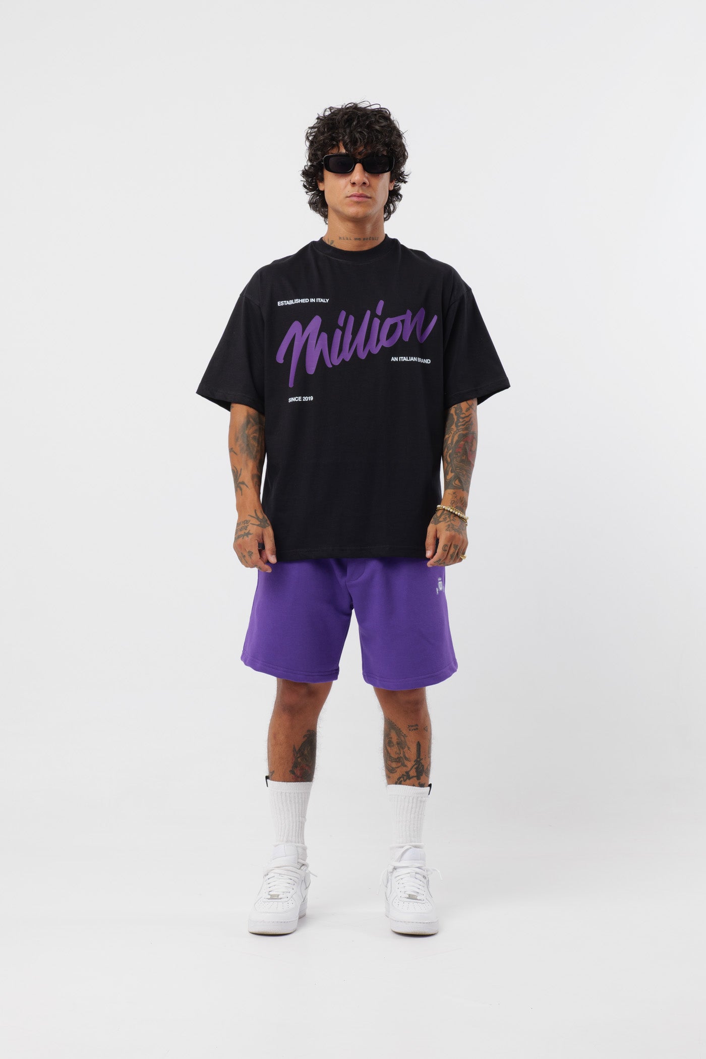 T-Shirt BabyViolet Preta