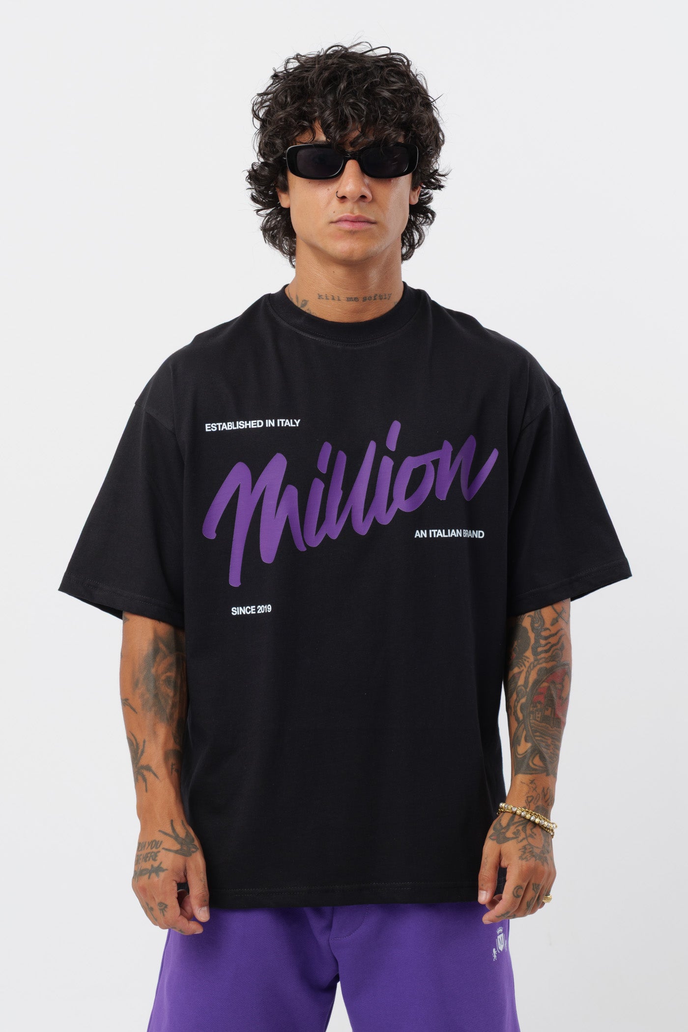 T-Shirt BabyViolet Preta