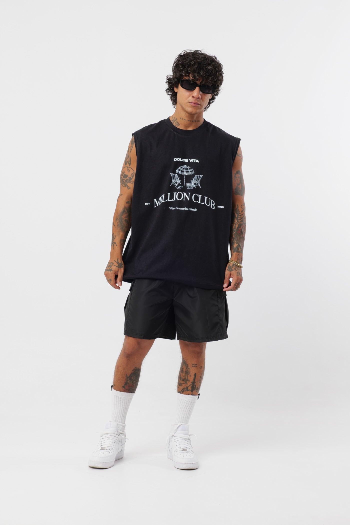 Camisola de Alças Dolce Vita Preta