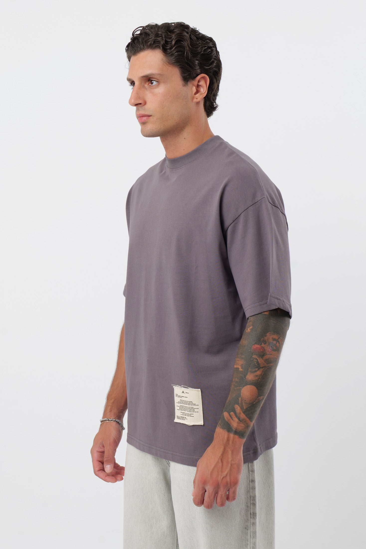 Tee "Archive" Cinza