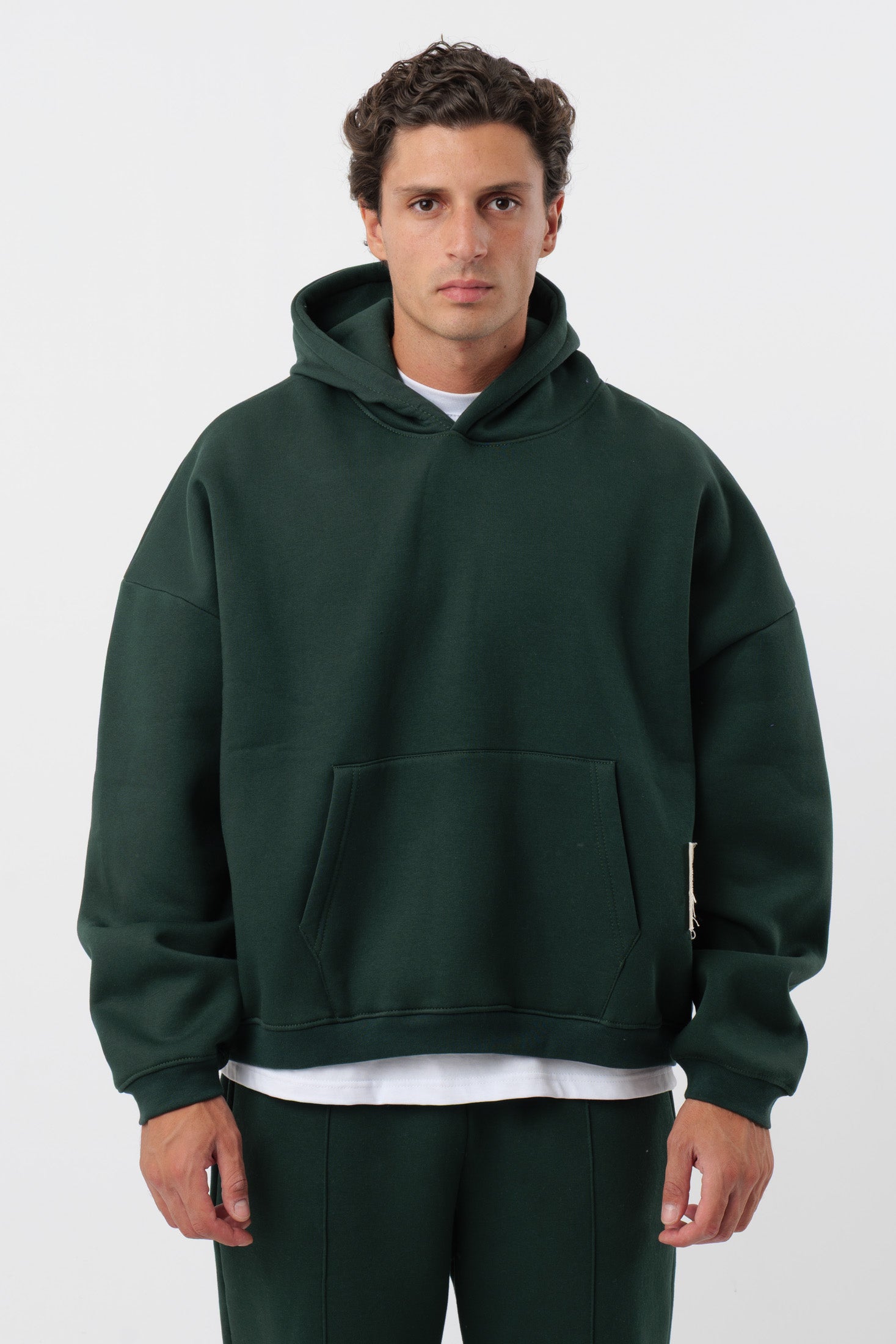Hoodie ‘Archive’ Verde Garrafa
