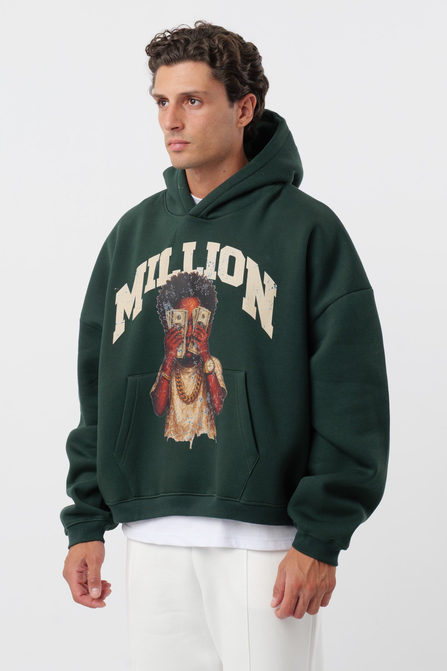 Hoodie Verde Garrafa Criança