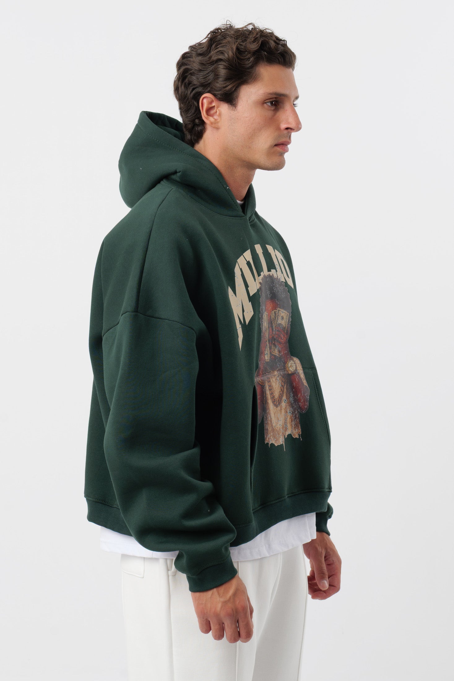 Hoodie Verde Garrafa Criança