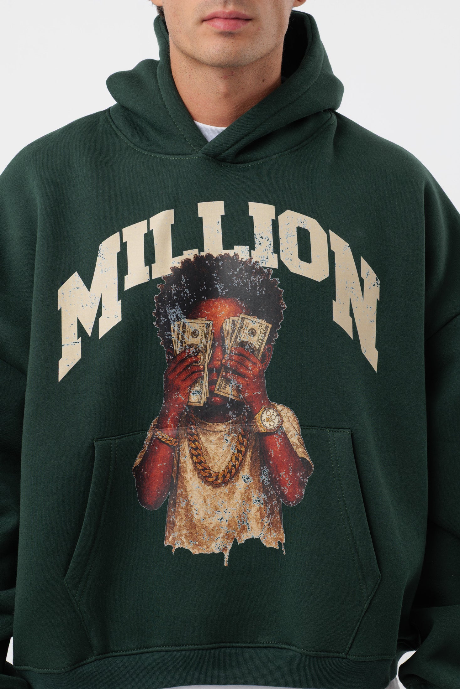 Hoodie Verde Garrafa Criança