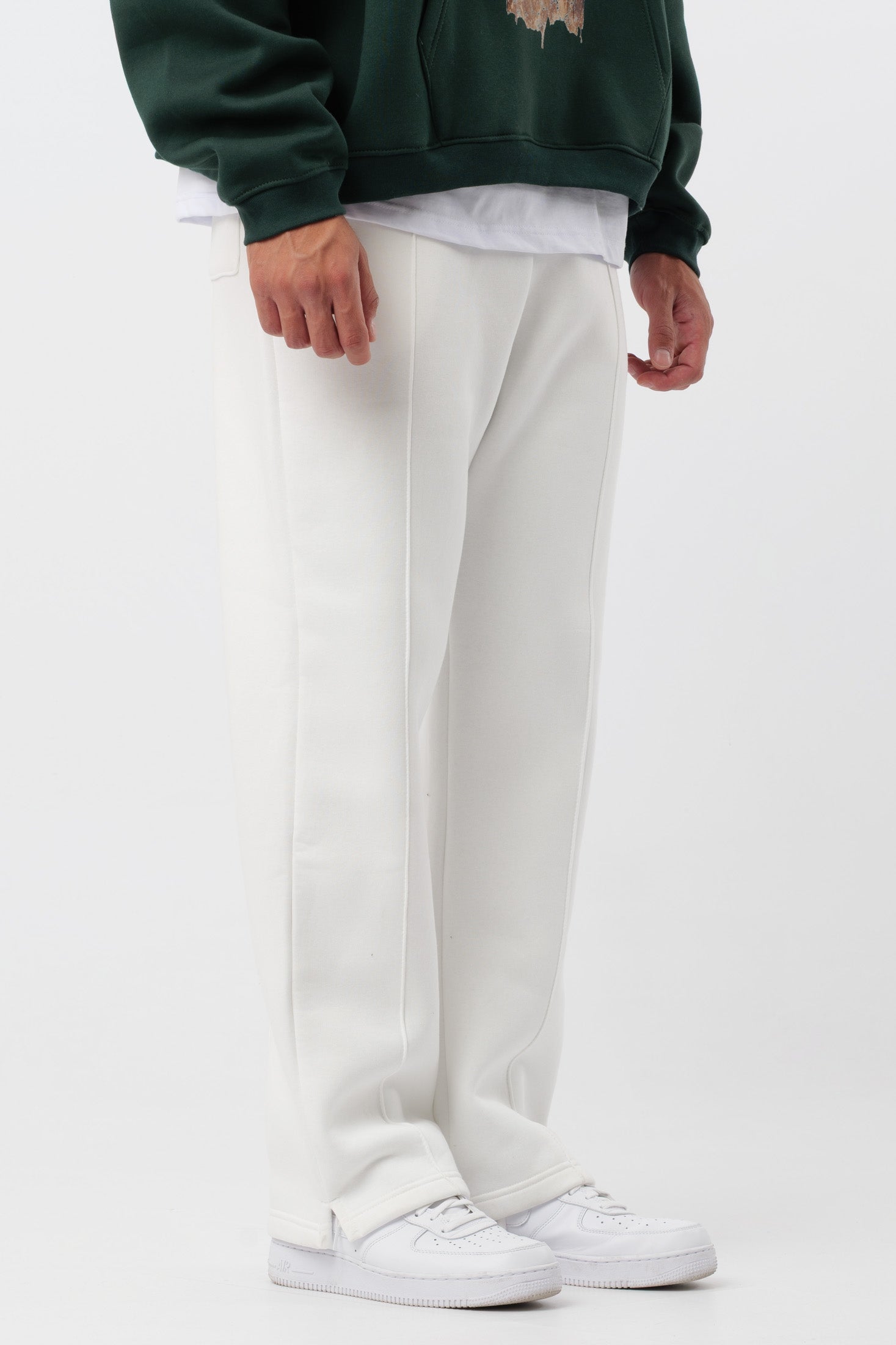 Sweatpants Logo Creme