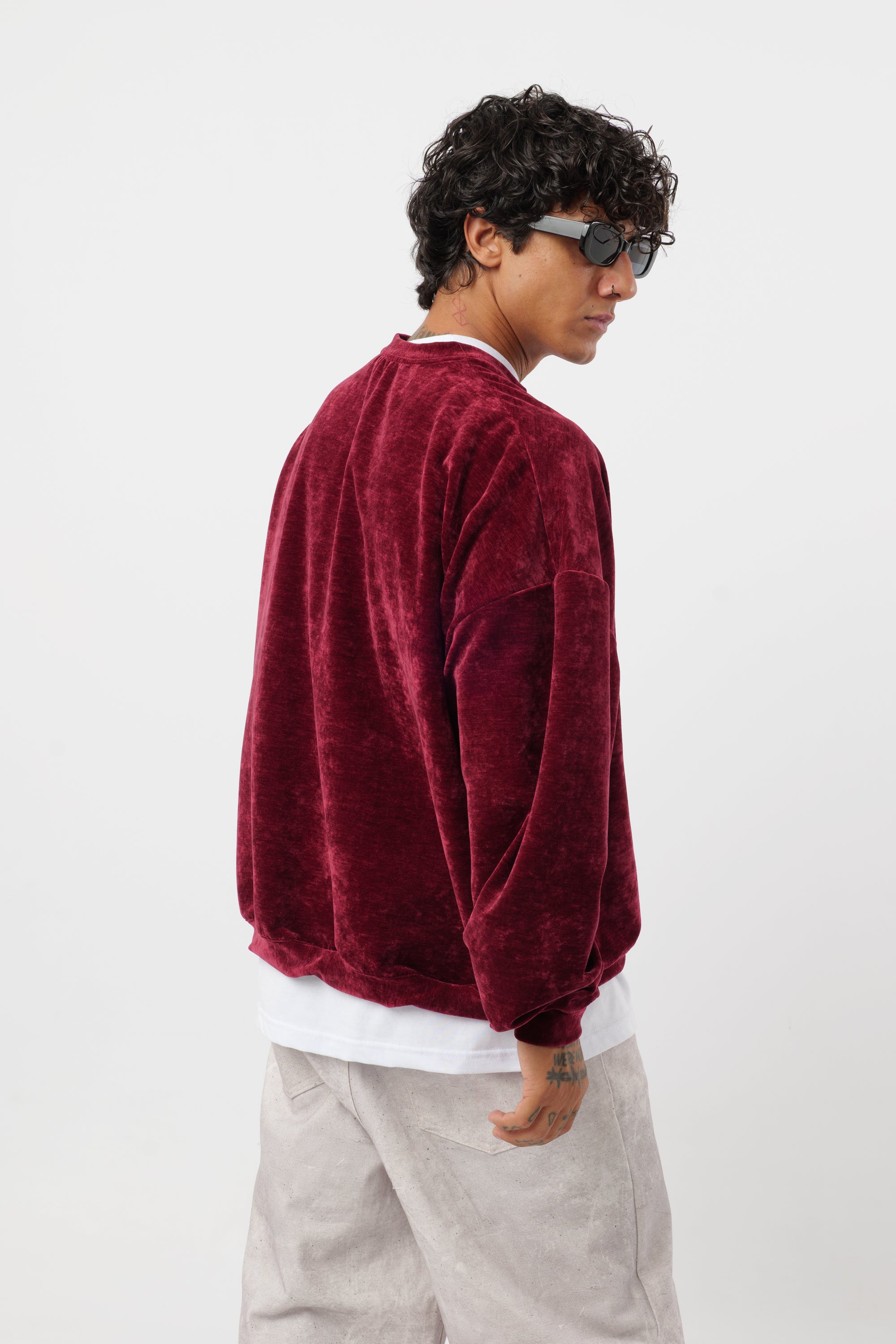 Crewneck 'Archive' Azul Claro