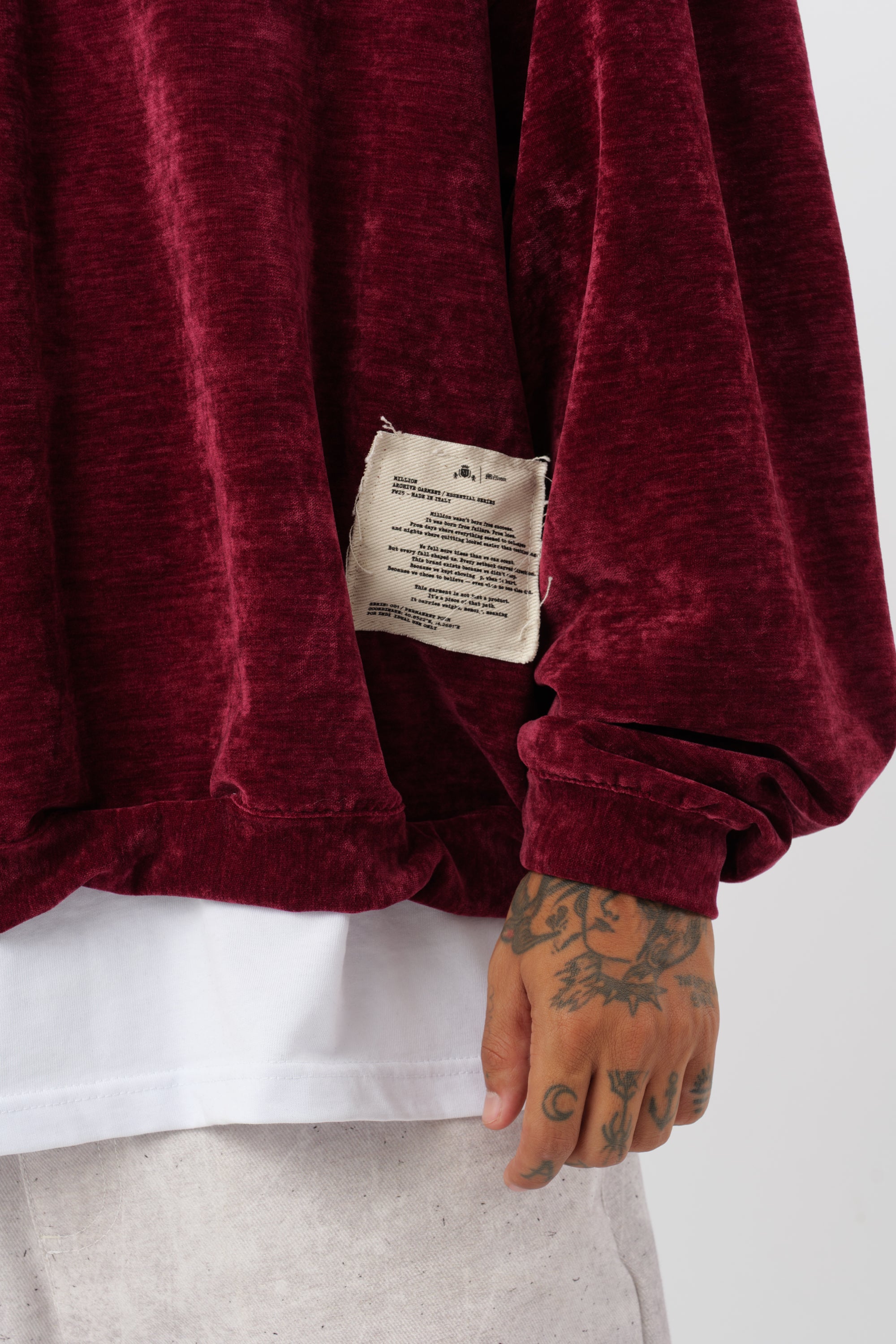 Crewneck 'Archive' Azul Claro