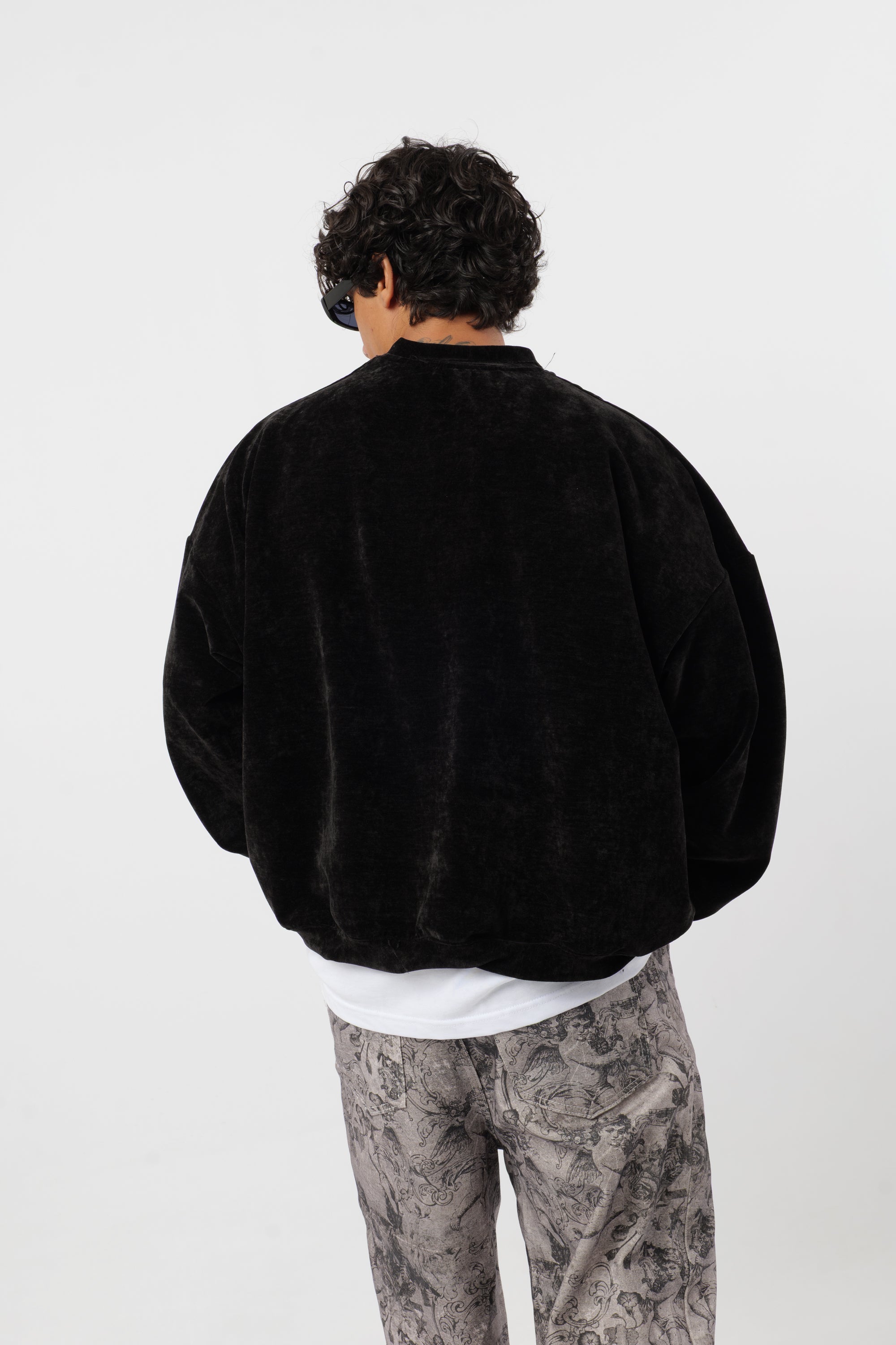 Crewneck 'Archive' Azul Claro