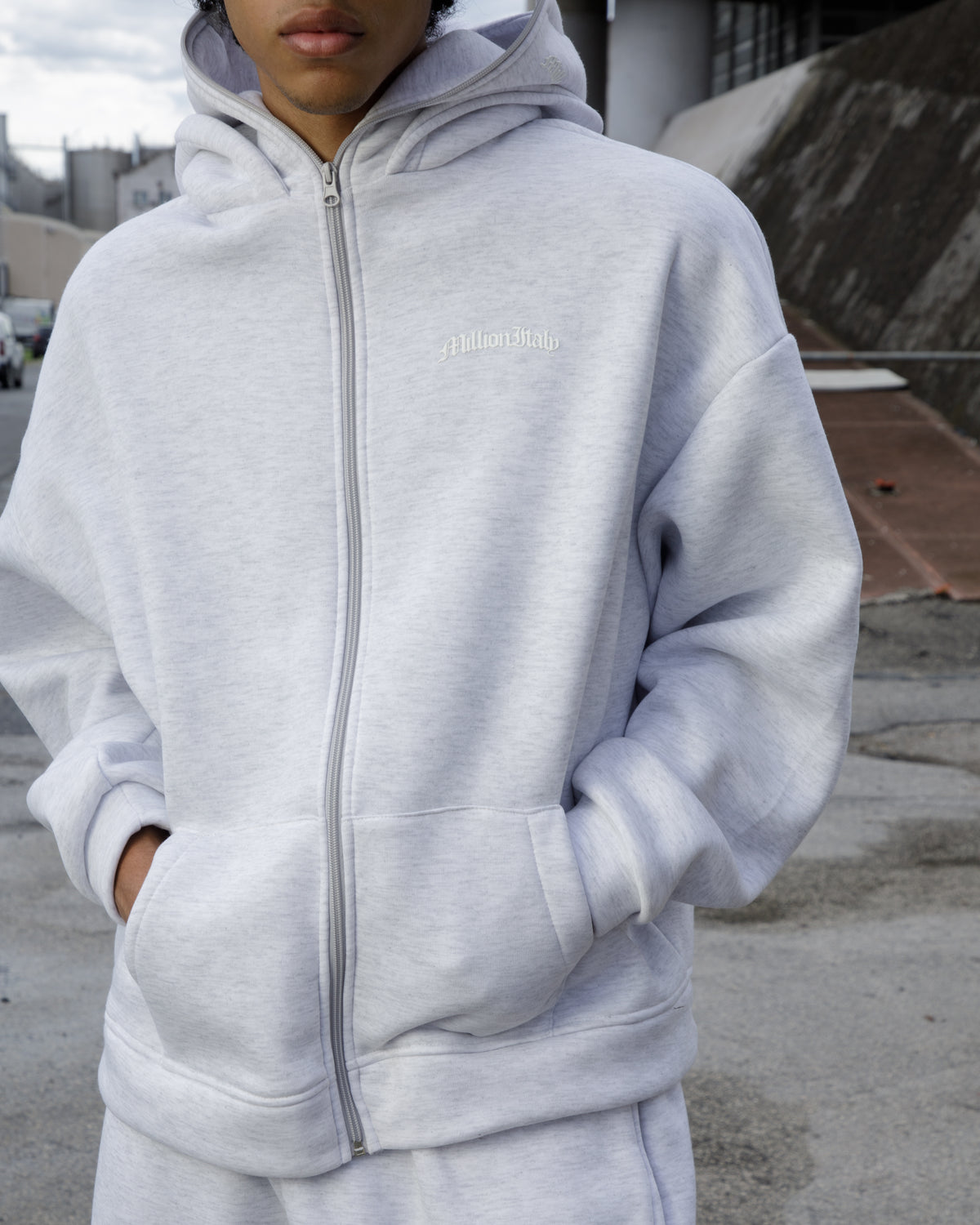 Gray Track Balaclava