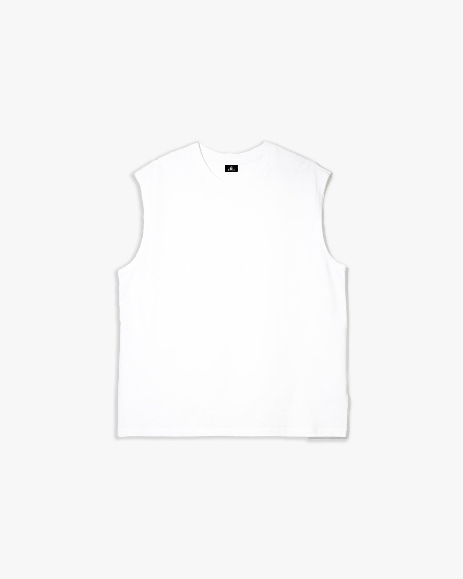Camisola de alças em Jersey Branca