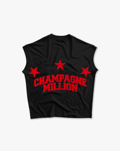 T-Shirt Champagne Million - Nera