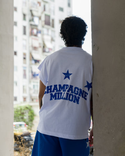 T-Shirt Champagne Million - Bianca