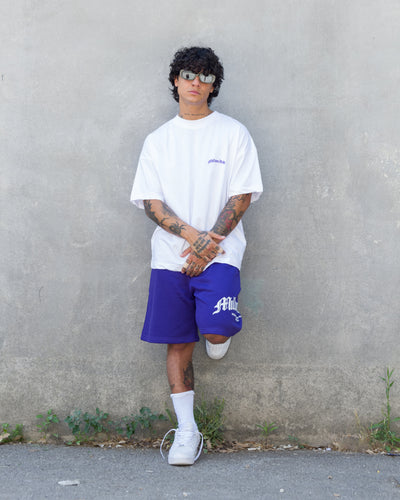 White Arch Logo Purple T-Shirt
