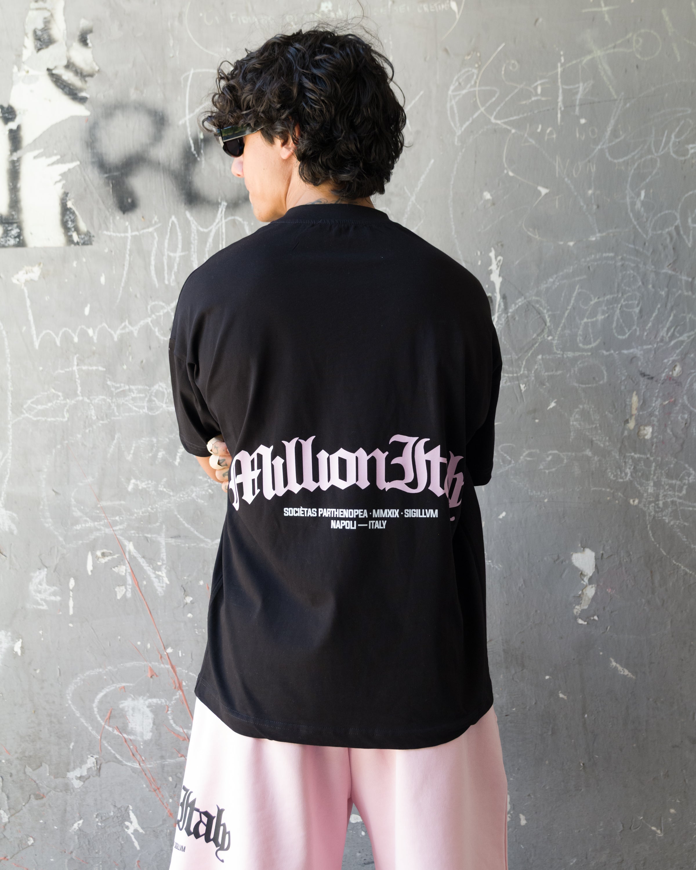 Pink Arch Logo Shorts
