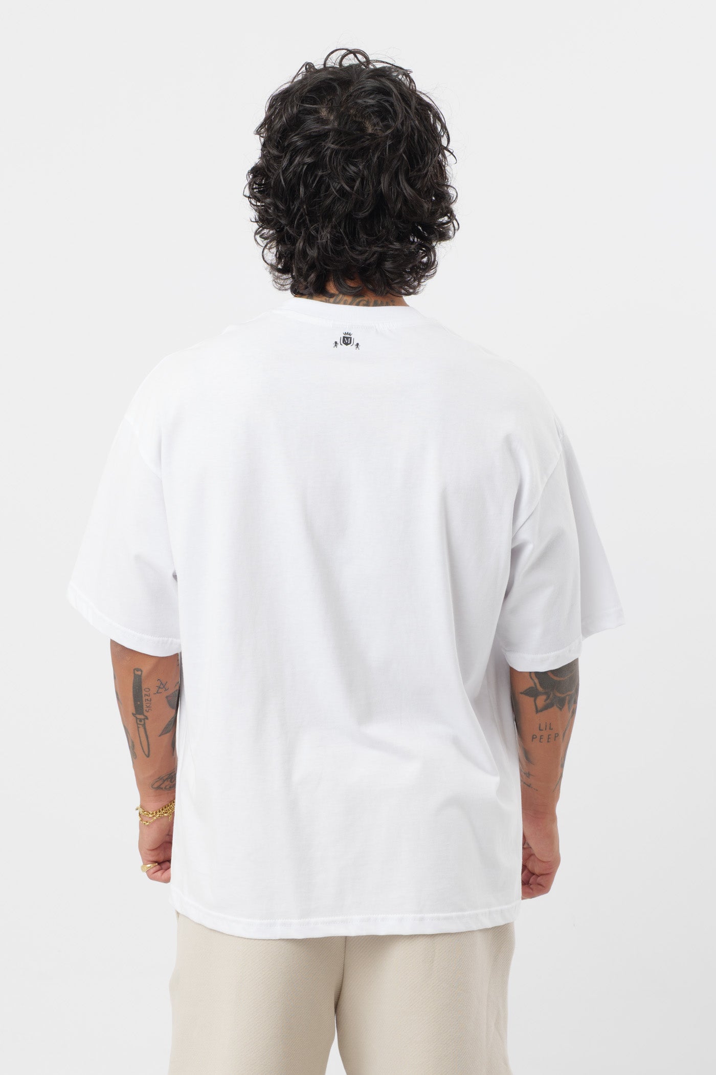 T-Shirt Logo Derretido Branca