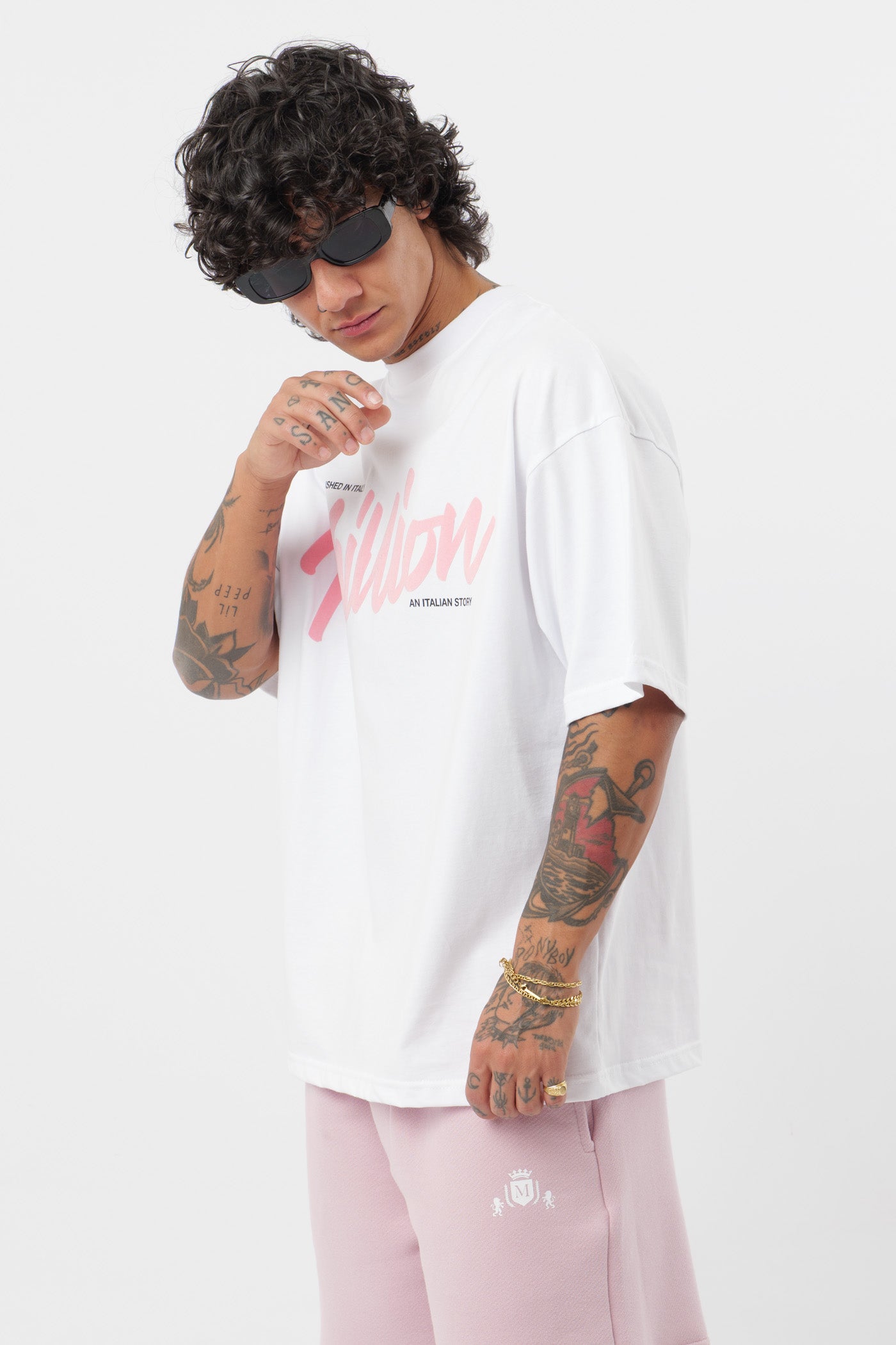 T-shirt BabyRose Branca