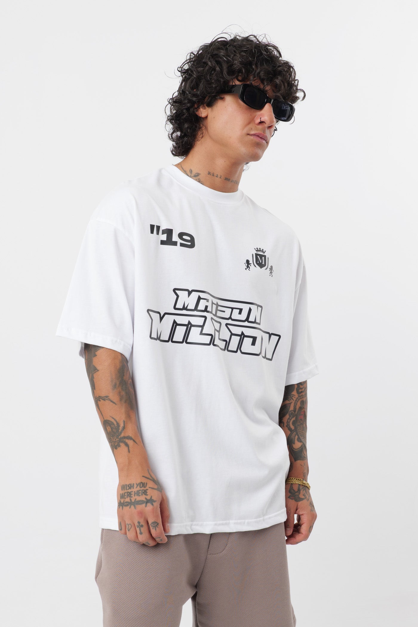 T-Shirt 19" Maison Branca
