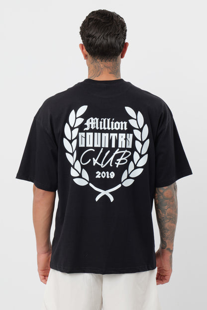 T-shirt Country Club Preta