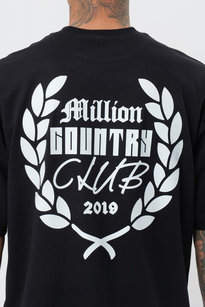 T-shirt Country Club Preta