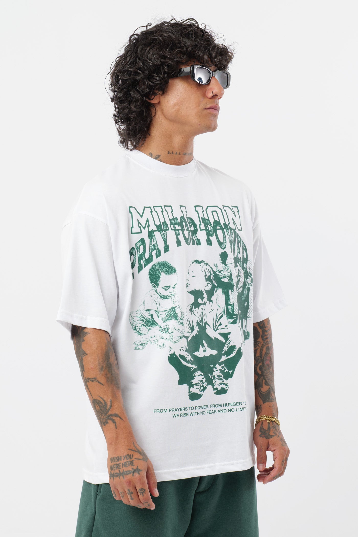 T-shirt Pray for Power