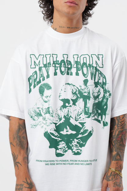 T-shirt Pray for Power
