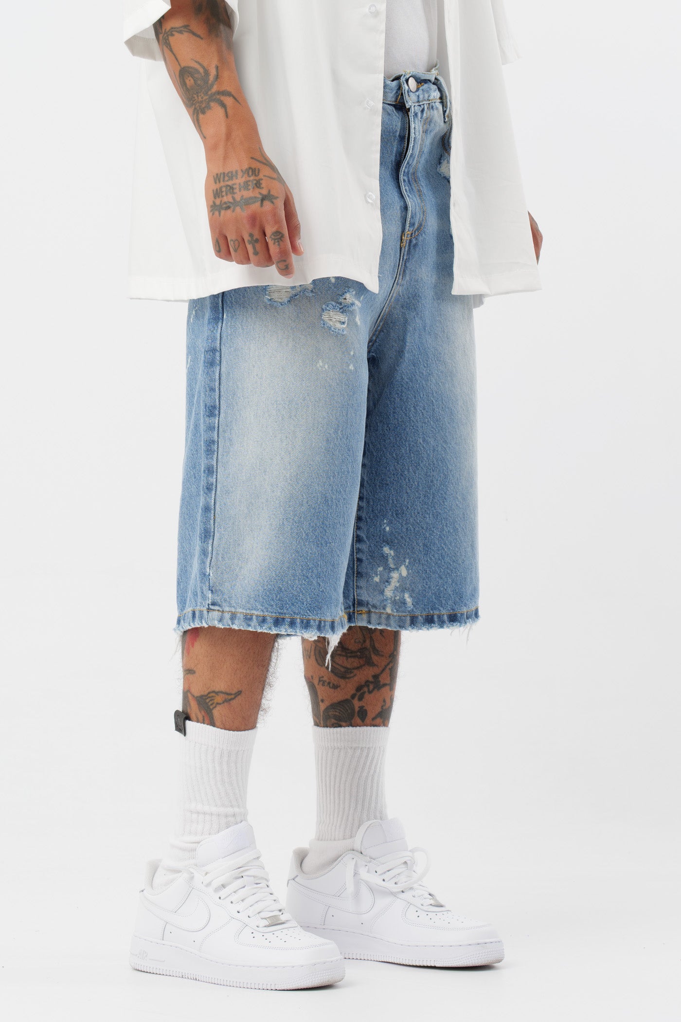 Short Baggy Azul