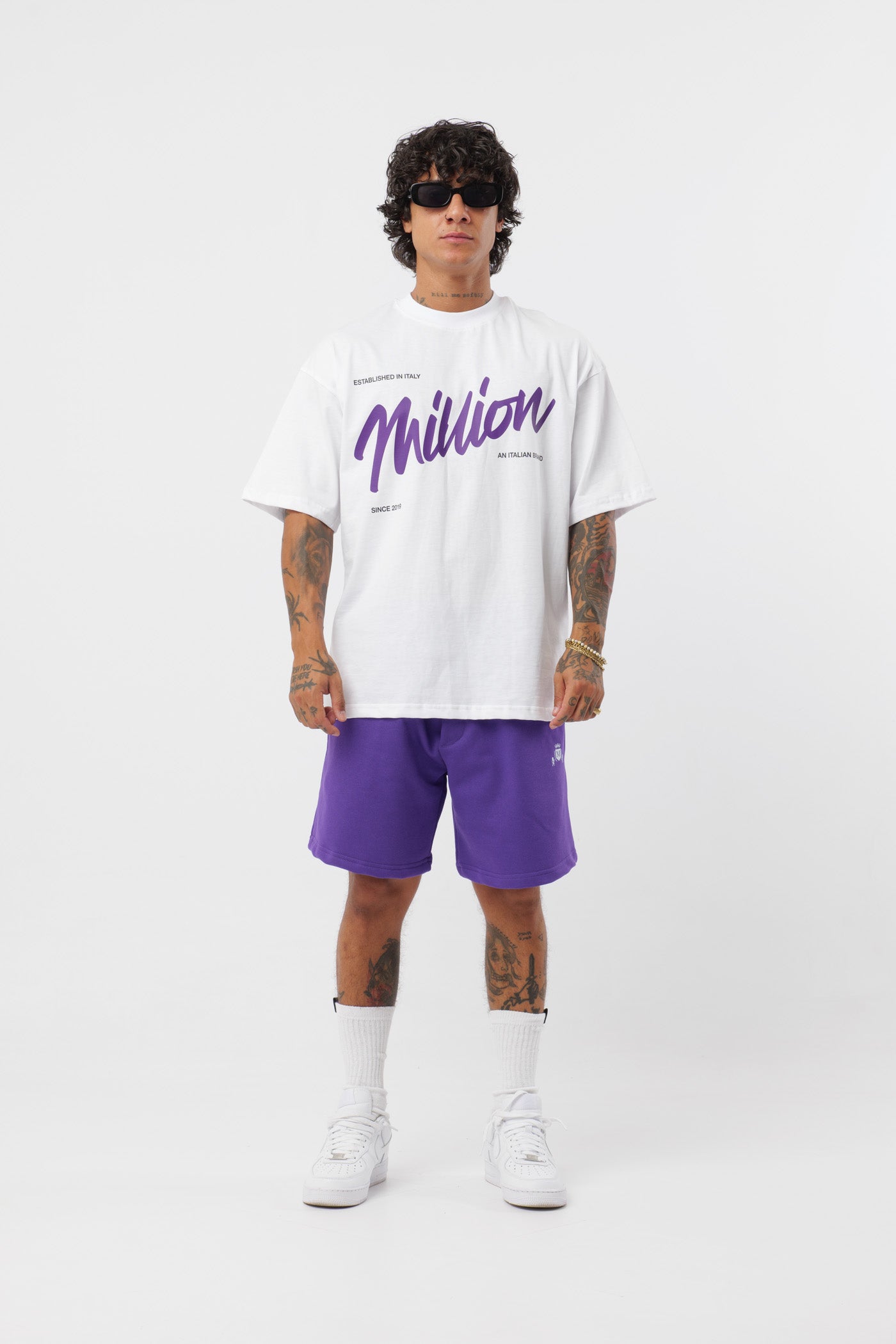 T-Shirt BabyViolet Branca
