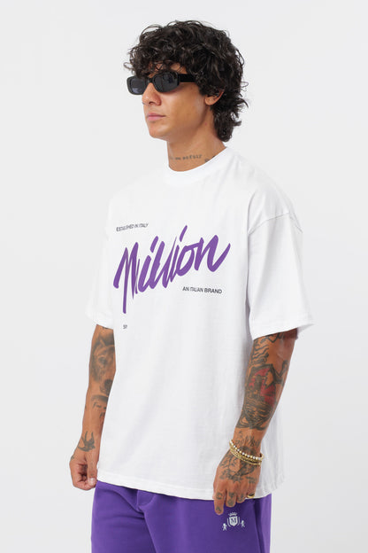 T-Shirt BabyViolet Branca