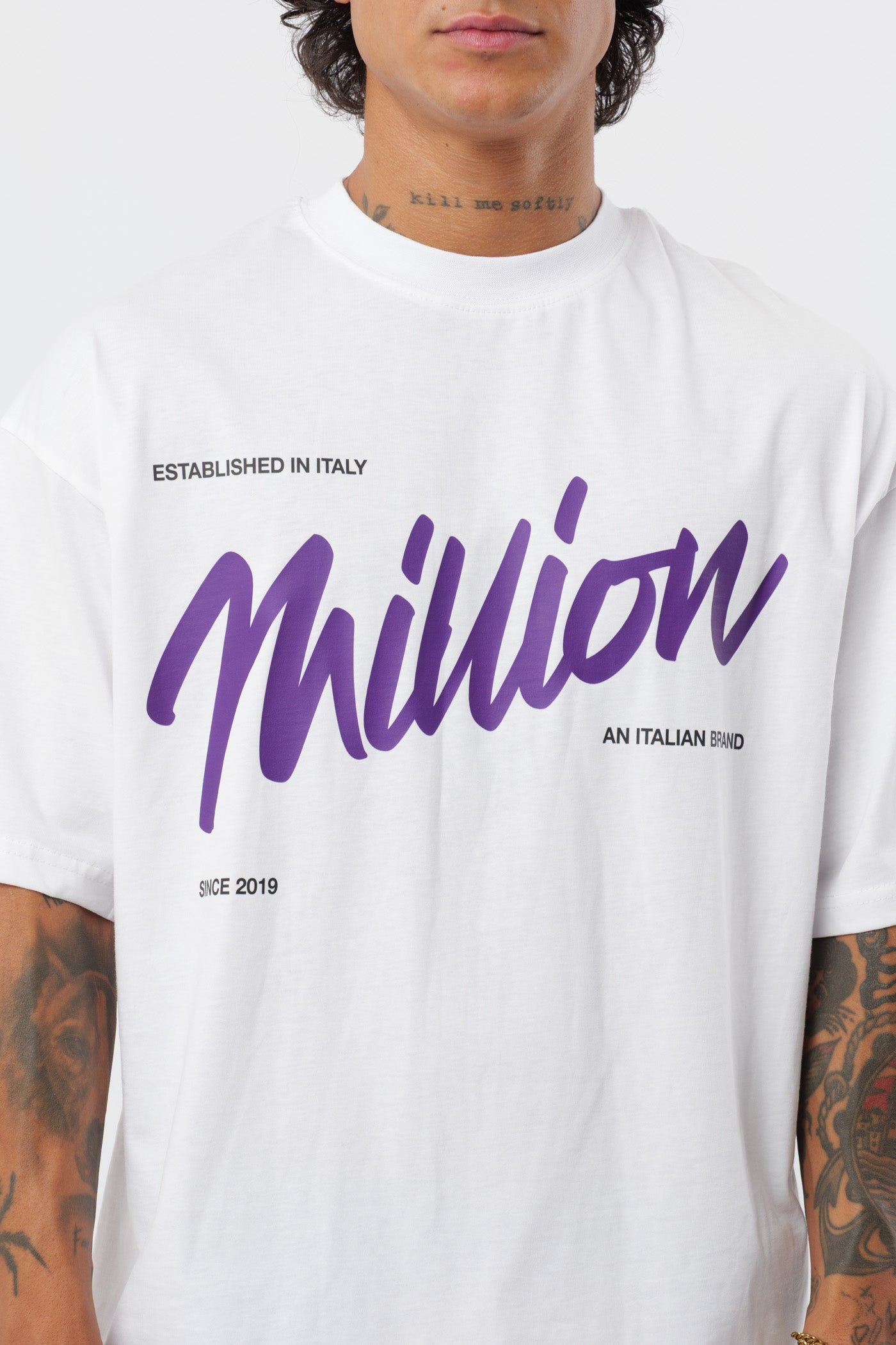 T-Shirt BabyViolet Branca