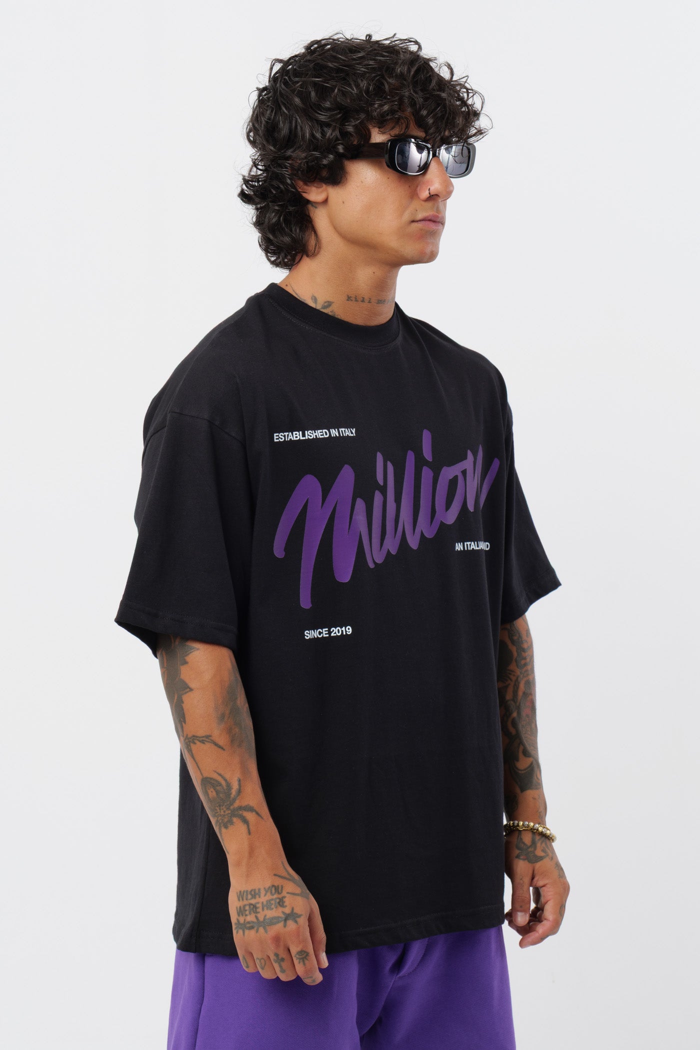 T-Shirt BabyViolet Preta