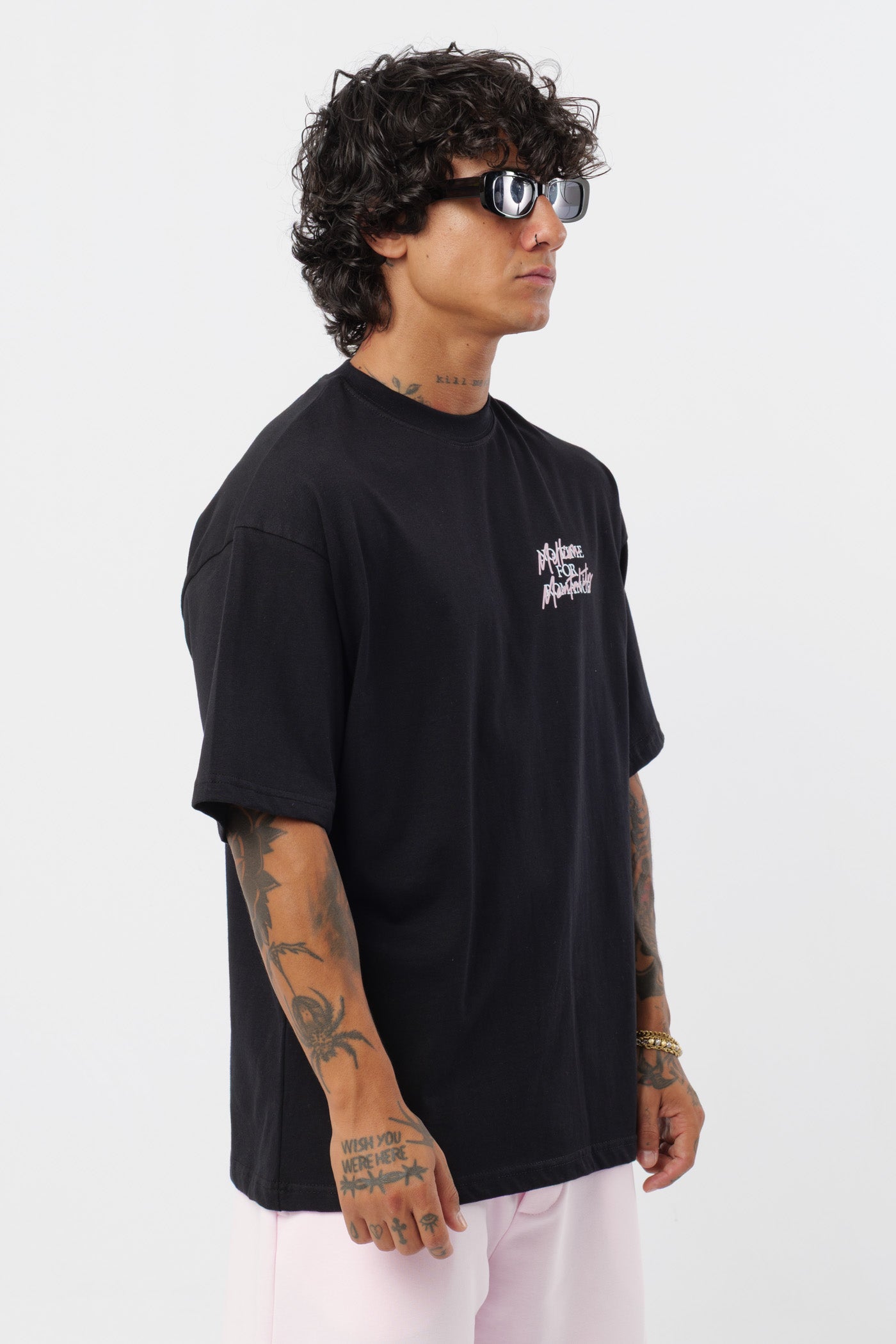 T-Shirt Romance Preta