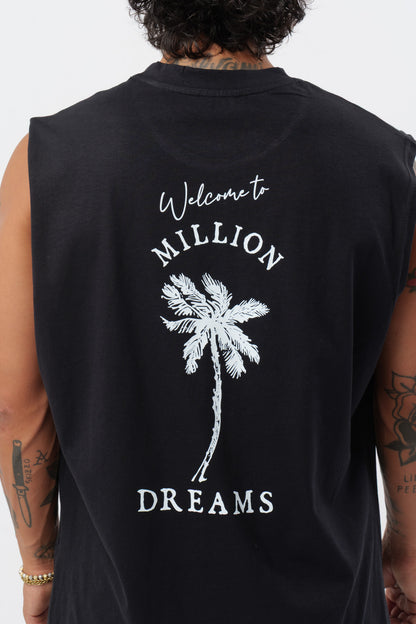 Camisola de Alças Dreams Preta