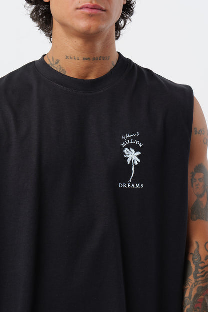 Camisola de Alças Dreams Preta