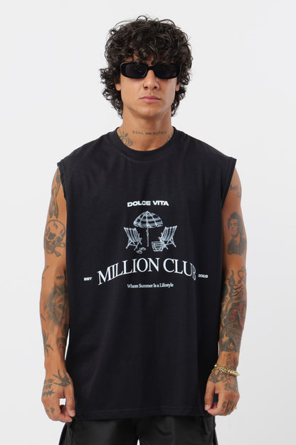 Camisola de Alças Dolce Vita Preta