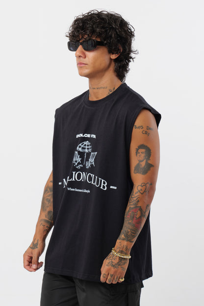 Camisola de Alças Dolce Vita Preta