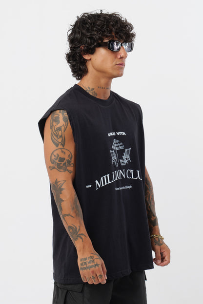 Camisola de Alças Dolce Vita Preta