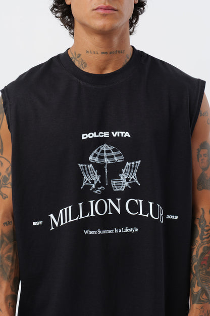 Camisola de Alças Dolce Vita Preta