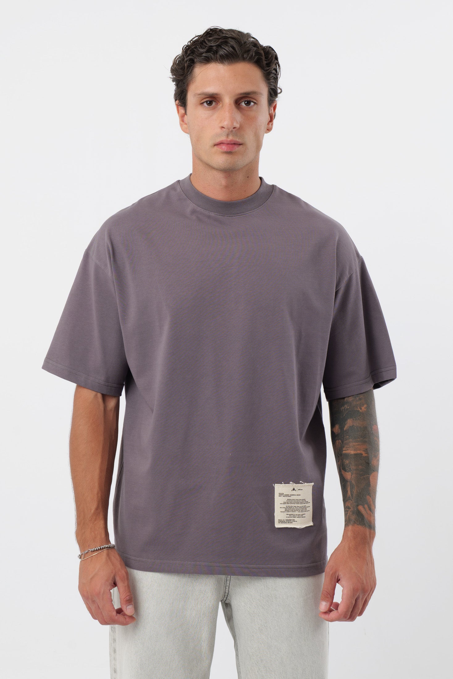 Tee "Archive" Cinza