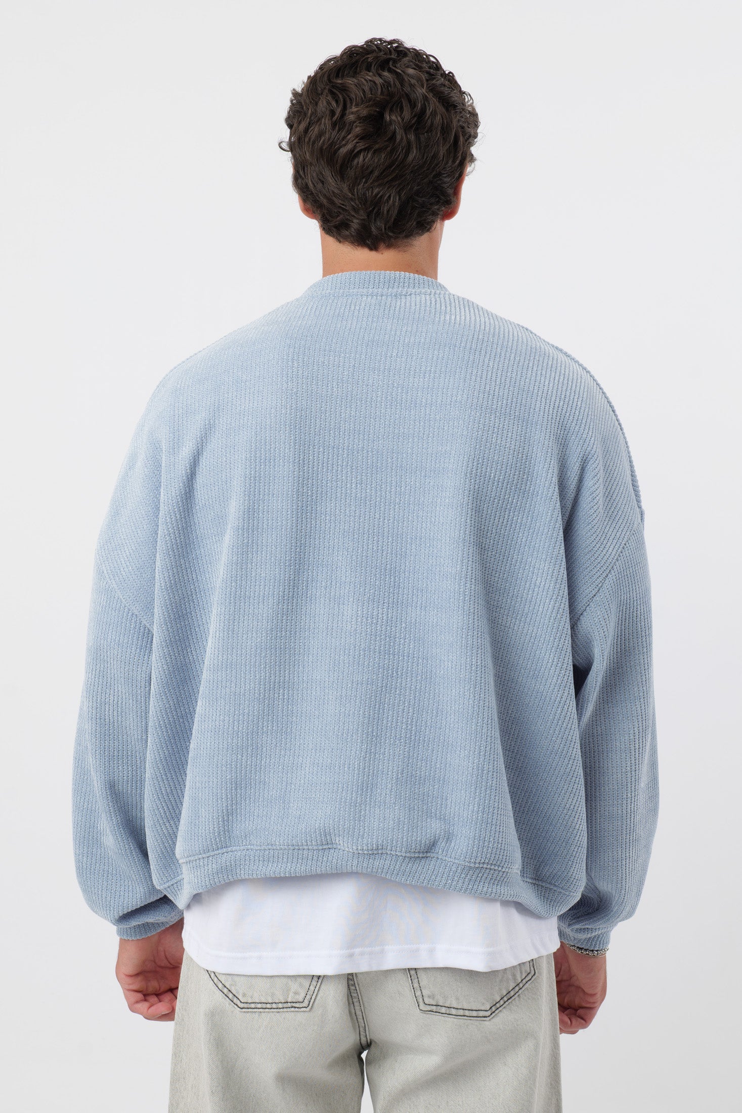 Crewneck 'Archive' Azul Claro