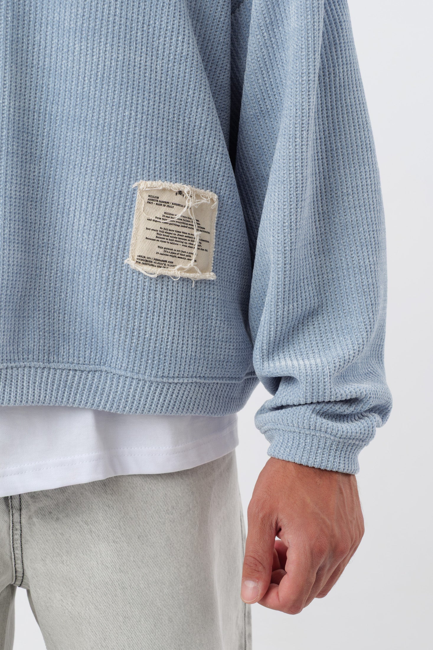 Crewneck 'Archive' Azul Claro