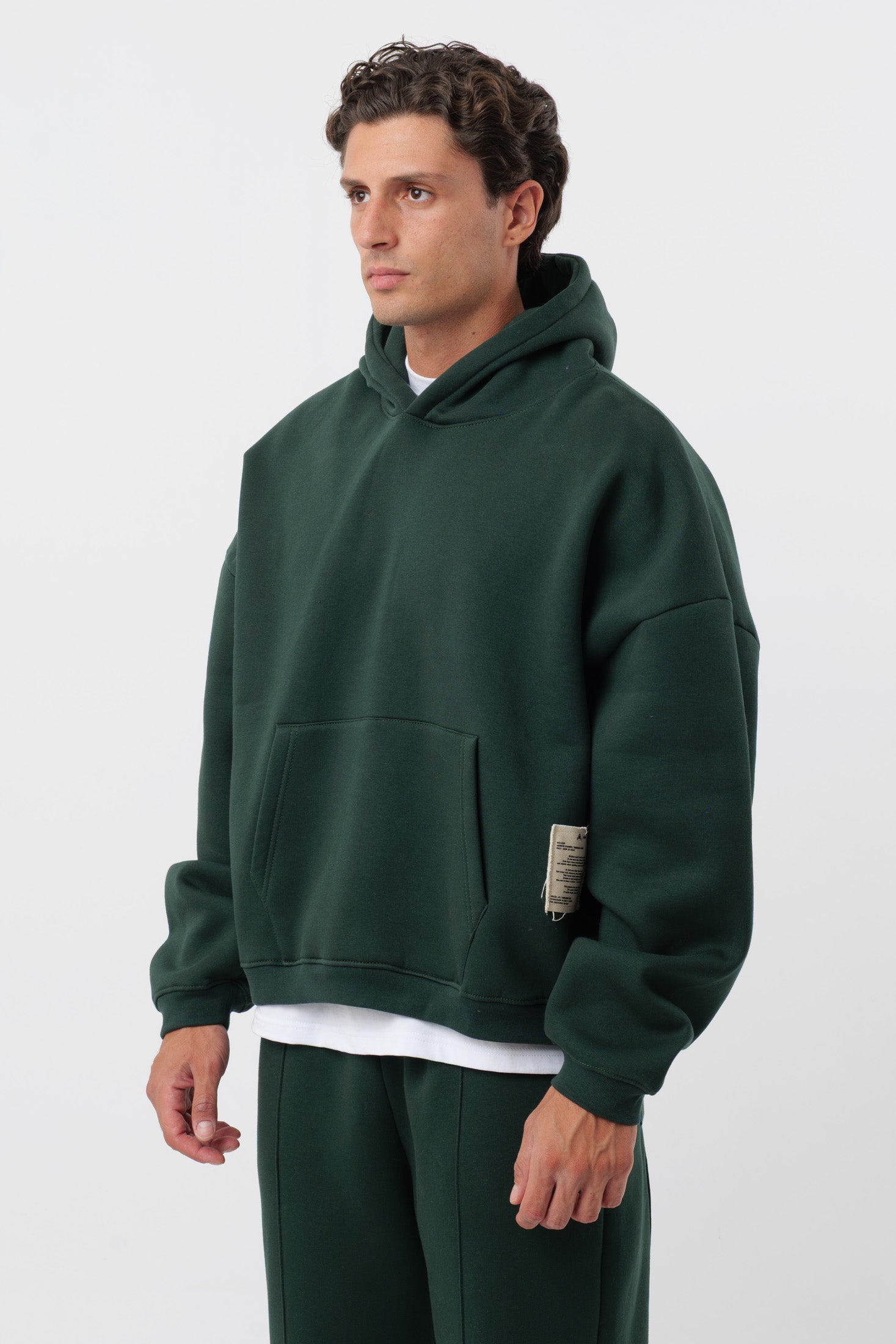 Hoodie ‘Archive’ Verde Garrafa