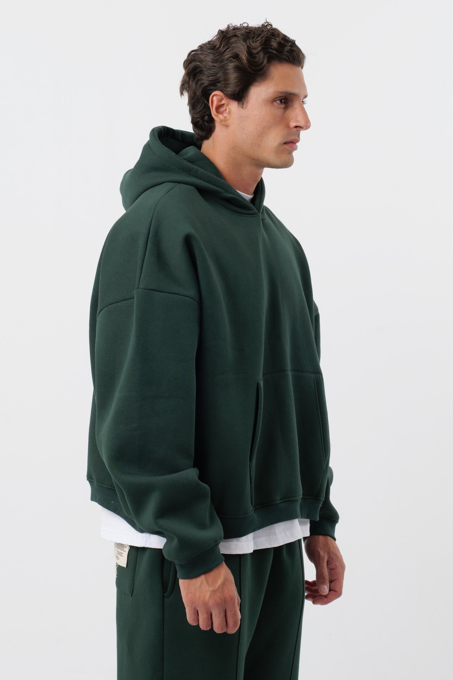 Hoodie ‘Archive’ Verde Garrafa