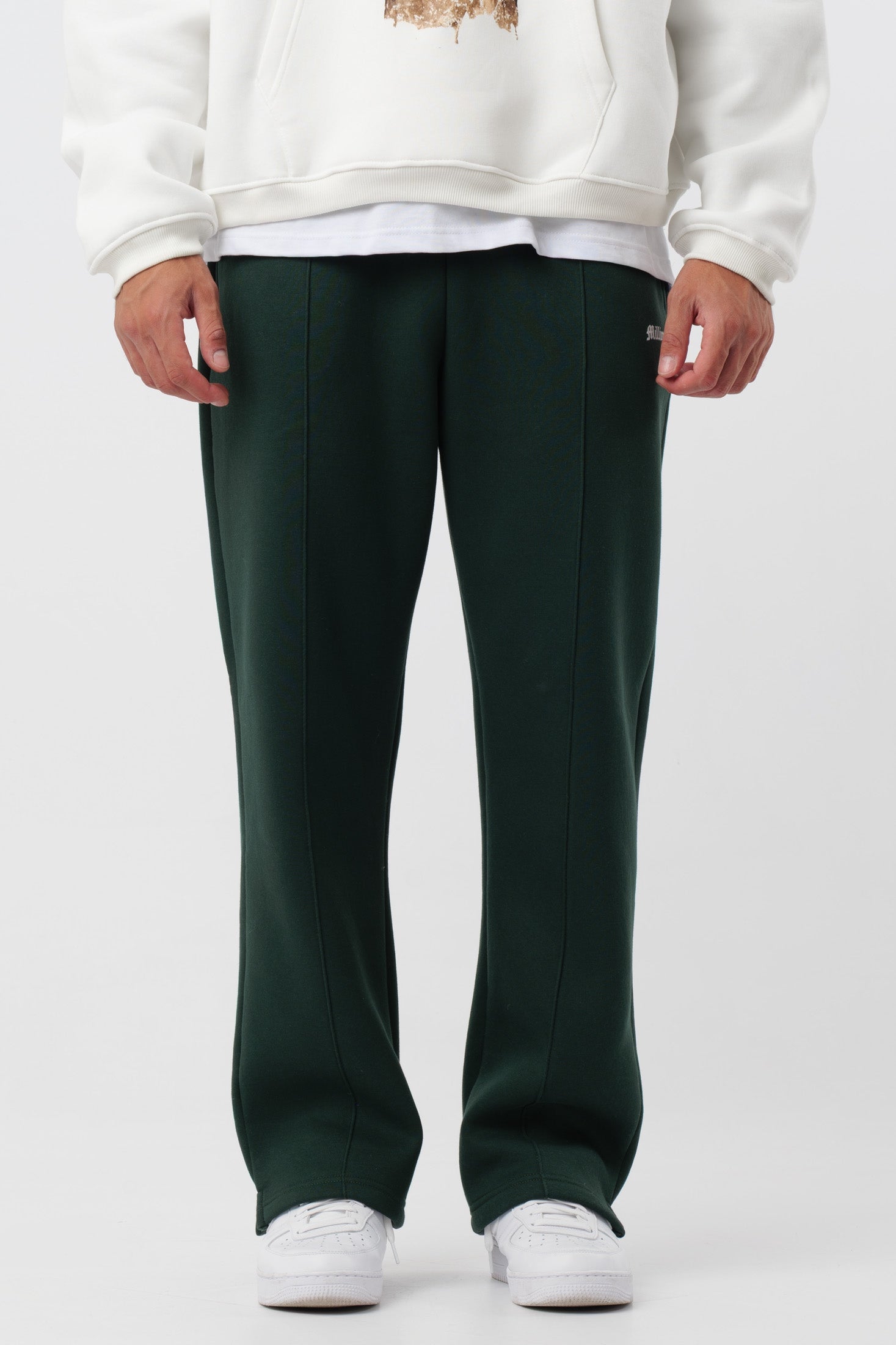 Sweatpants Logo Verde Garrafa