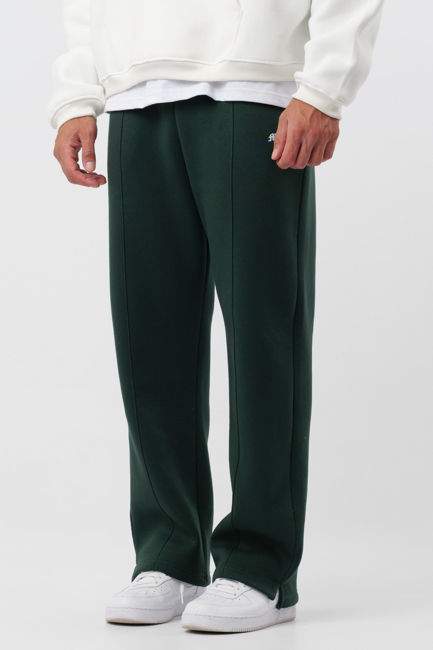 Sweatpants Logo Verde Garrafa