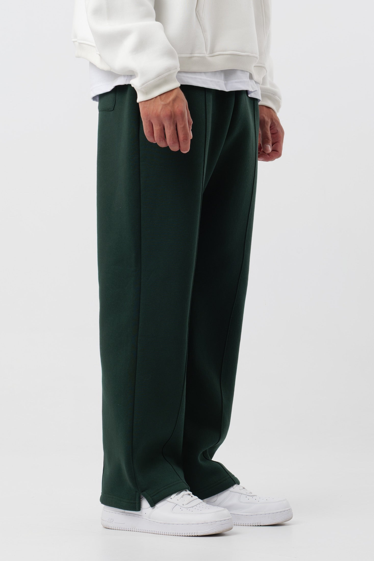 Sweatpants Logo Verde Garrafa